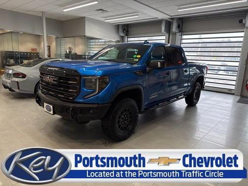 Dynamic Blue Metallic 2024 GMC Sierra 1500 AT4X