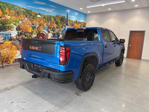 Dynamic Blue Metallic 2024 GMC Sierra 1500 AT4X