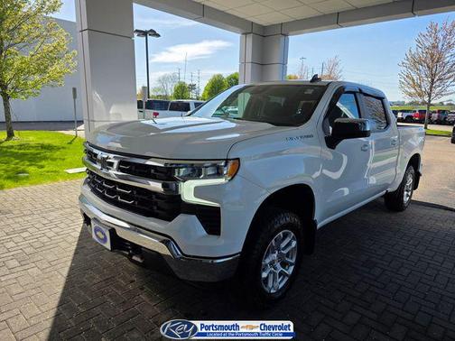 Summit White 2023 Chevrolet Silverado 1500 LT