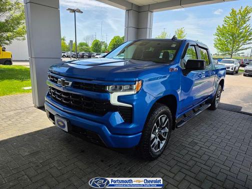 Riptide Blue Metallic 2025 Chevrolet Silverado 1500 RST
