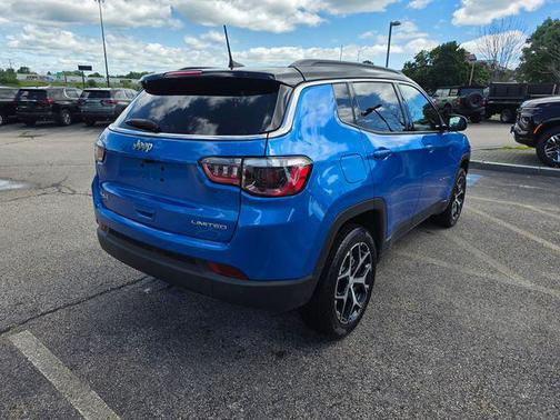 Hydro Blue Pearlcoat 2024 Jeep Compass Limited