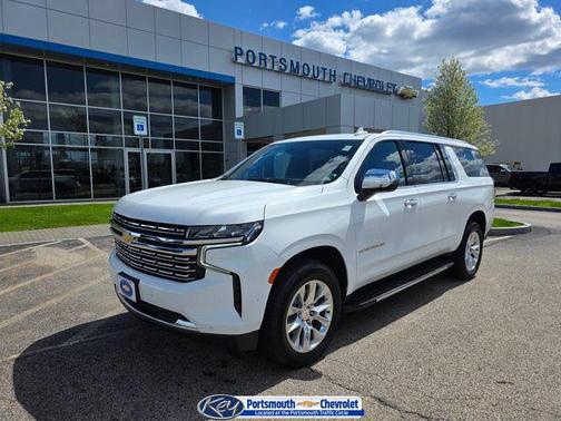 Summit White 2023 Chevrolet Suburban Premier