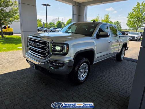 Quicksilver Metallic 2018 GMC Sierra 1500 SLT