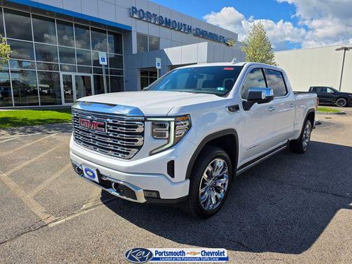 White Frost Tricoat 2024 GMC Sierra 1500 Denali