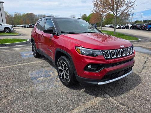 Red Hot Pearlcoat 2025 Jeep Compass Limited
