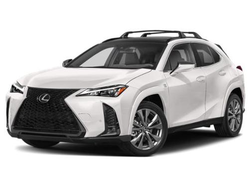 Ultra White w/Obsidian Roof 2023 Lexus UX 250h F Sport