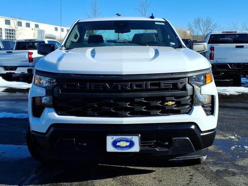 Summit White 2026 Chevrolet Silverado 1500 WT
