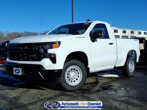 Summit White 2026 Chevrolet Silverado 1500 WT