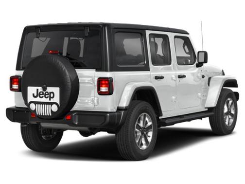 Bright White Clearcoat 2023 Jeep Wrangler 4-Door Sahara 4x4