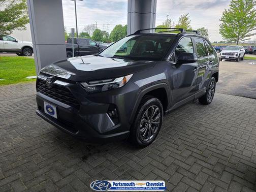Magnetic Gray Metallic 2025 Toyota RAV4 Hybrid XLE Premium
