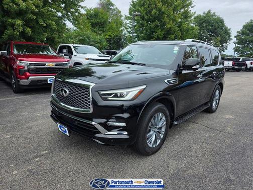 Black Obsidian 2022 INFINITI QX80 Luxe