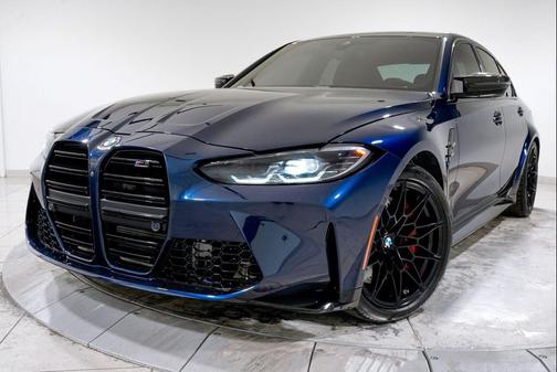 Tanzanite Blue II Metallic 2025 BMW M3 Competition xDrive