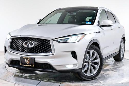 Liquid Platinum 2021 INFINITI QX50 LUXE AWD