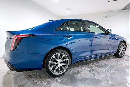 Wave Metallic 2020 Cadillac CT4 Sport