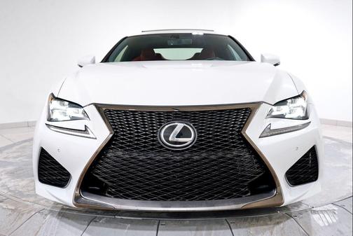 White / Black 2016 Lexus RC F Base