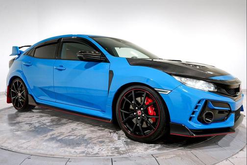 Blue / Black 2021 Honda Civic Type R Touring