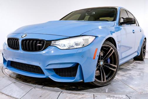 Marina Blue 2017 BMW M3 Base