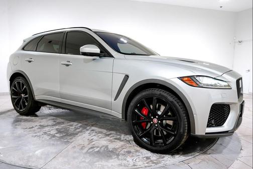 Silver 2020 Jaguar F-PACE SVR P550 AWD Automatic
