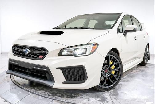 Crystal White Pearl 2019 Subaru WRX STI Base