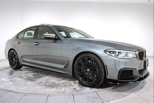 Bluestone Metallic 2018 BMW M550 i Xdrive