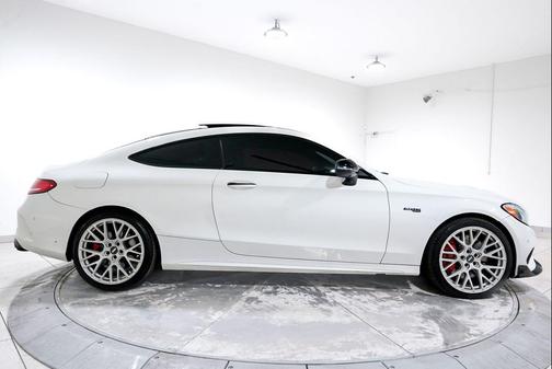 White 2018 Mercedes-Benz AMG C 43 4MATIC