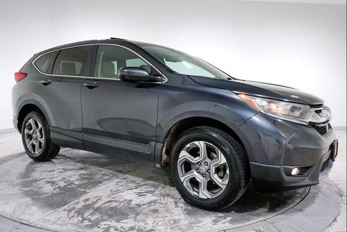 Gray 2017 Honda CR-V EX-L