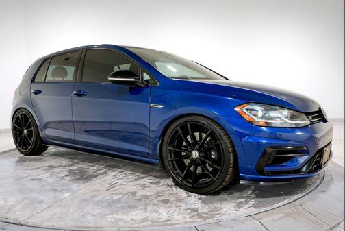 Blue Metallic 2019 Volkswagen Golf R 2.0T DSG