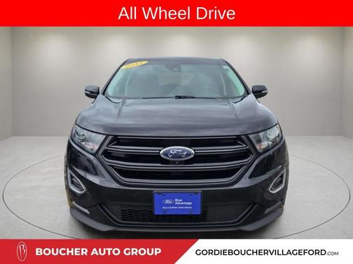 Shadow Black 2017 Ford Edge Sport