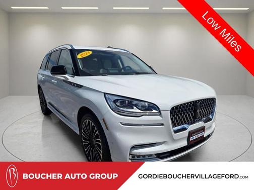 Pristine White 2023 Lincoln Aviator Black Label AWD