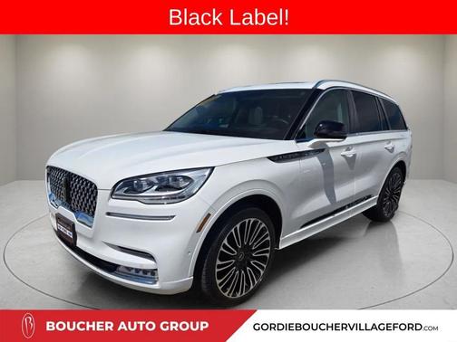 Pristine White 2023 Lincoln Aviator Black Label AWD
