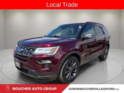 Burgundy Velvet Metallic Tinted Clearcoat 2019 Ford Explorer XLT