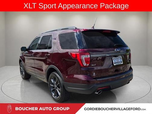 Burgundy Velvet Metallic Tinted Clearcoat 2019 Ford Explorer XLT