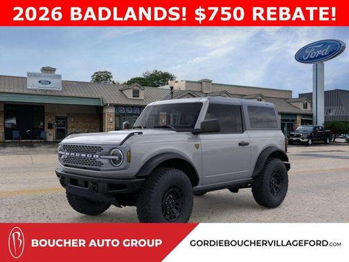 Avalanche Gray 2026 Ford Bronco Badlands