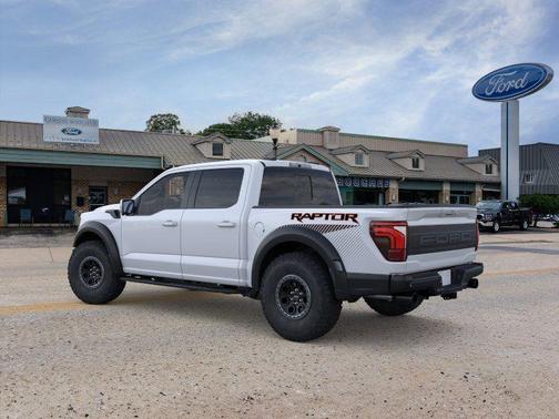 Space White Metallic 2025 Ford F-150 Raptor