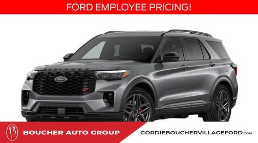 Carbonized Gray Metallic 2026 Ford Explorer ST