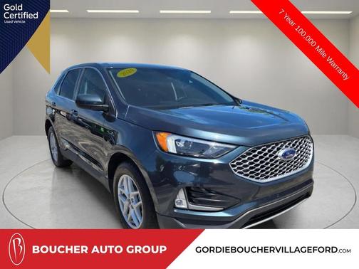 Stone Blue Metallic 2024 Ford Edge SEL