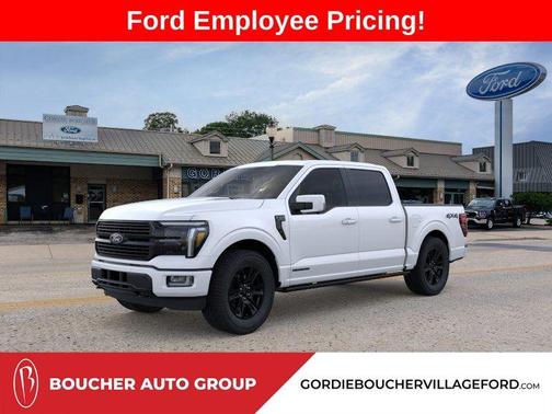 Star White 2025 Ford F-150 Platinum