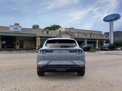 Glacier Gray Metallic 2025 Ford Mustang Mach-E GT