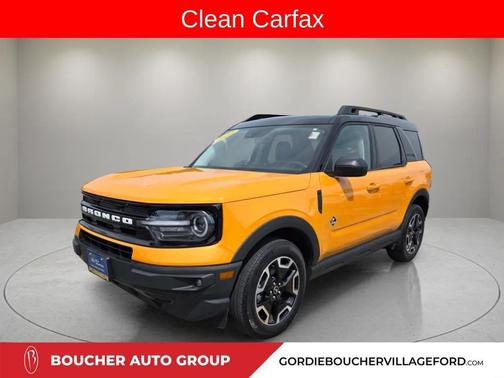 Cyber Orange Metallic Tricoat 2023 Ford Bronco Sport Outer Banks