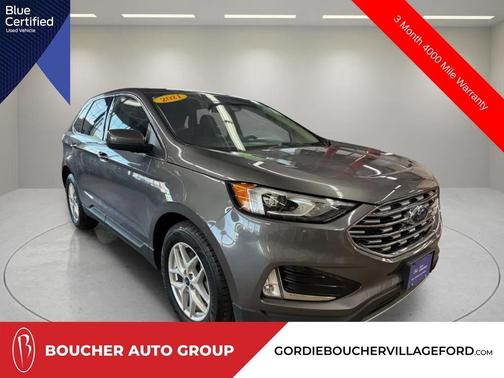 Carbonized Gray Metallic 2021 Ford Edge SEL
