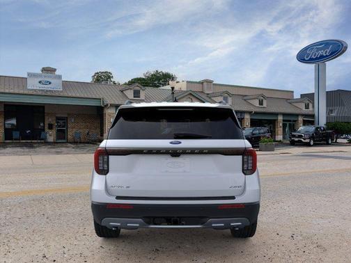 Space White Metallic 2026 Ford Explorer Active