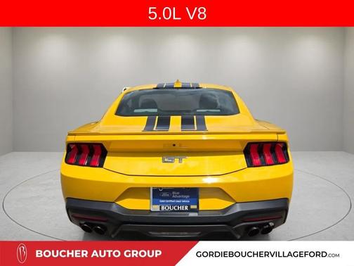 Yellow 2024 Ford Mustang GT Premium