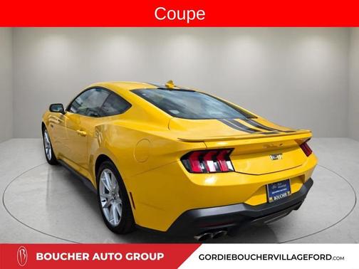 Yellow 2024 Ford Mustang GT Premium