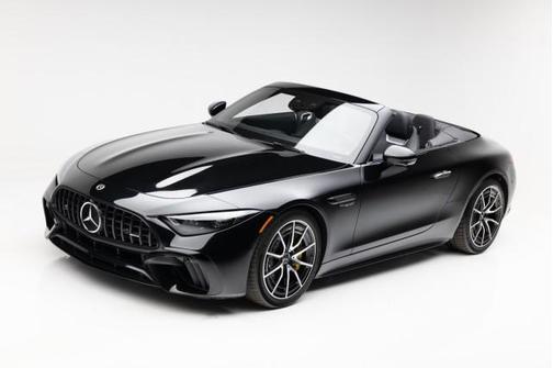 Obsidian Black Metallic 2022 Mercedes-Benz AMG SL 63 Base