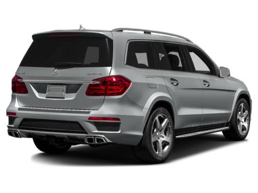 WHITE 2015 Mercedes-Benz GL-Class GL 63 AMG