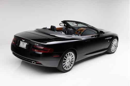 BLACK 2007 Aston Martin DB9 Volante