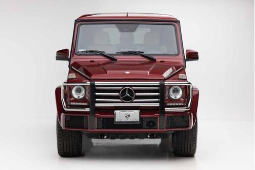 Storm Red Metallic 2016 Mercedes-Benz G-Class 4MATIC