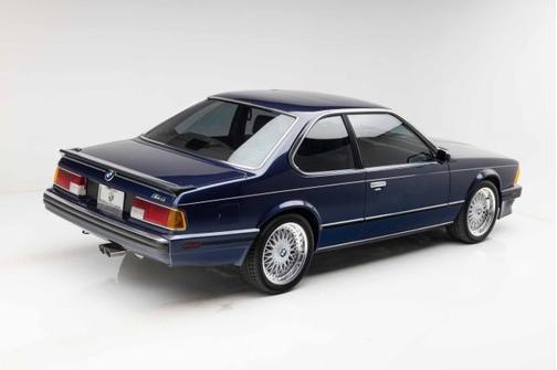 ROYAL BLUE 1988 BMW M6 Base