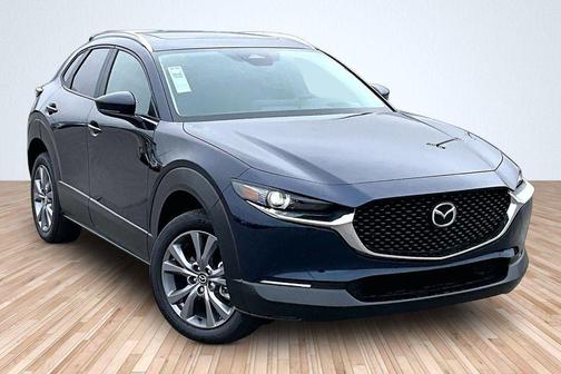 Deep Crystal Blue Mica 2026 Mazda CX-30 2.5 S Premium Package
