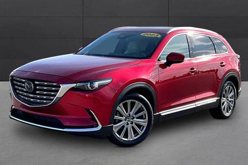Soul Red Crystal Metallic 2023 Mazda CX-9 Signature